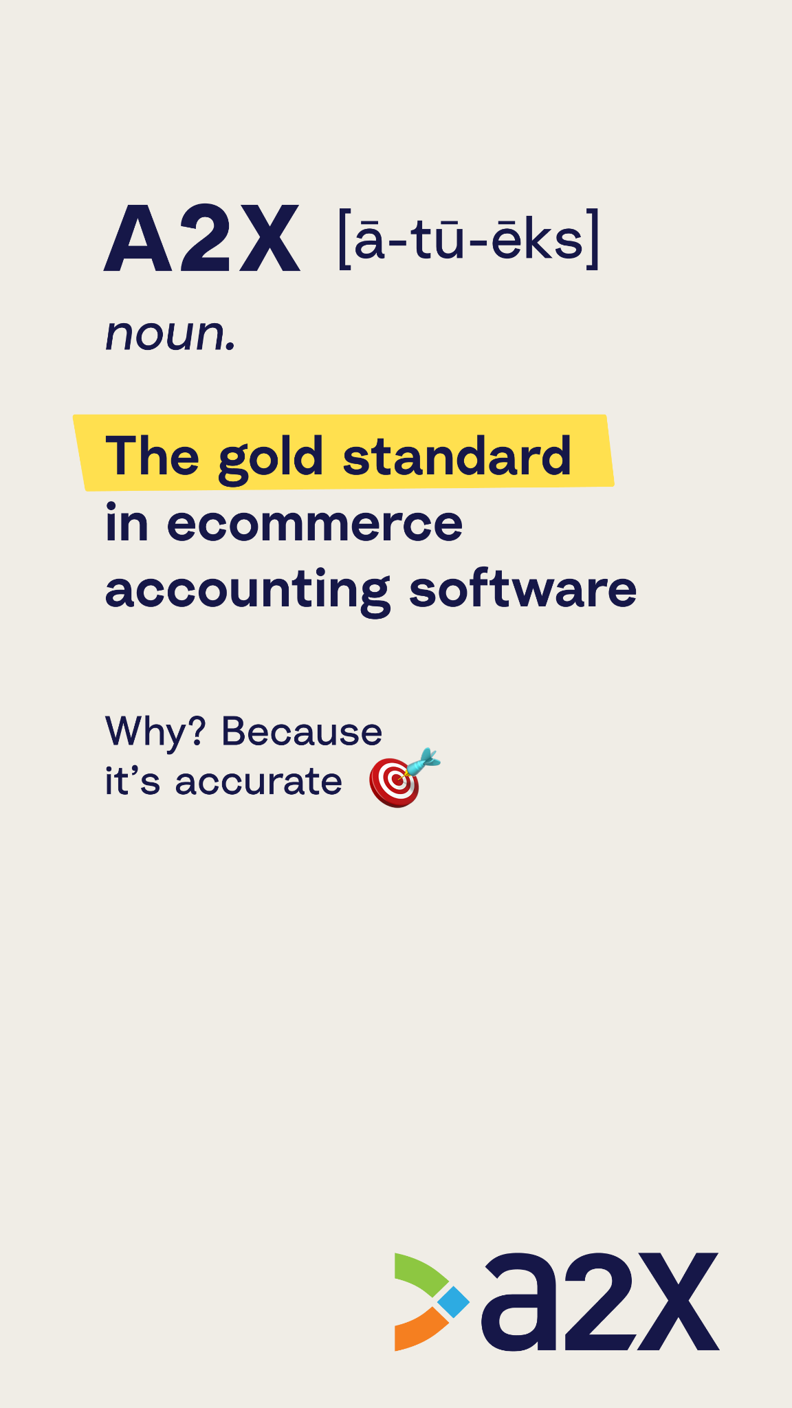 A2X — oversized type