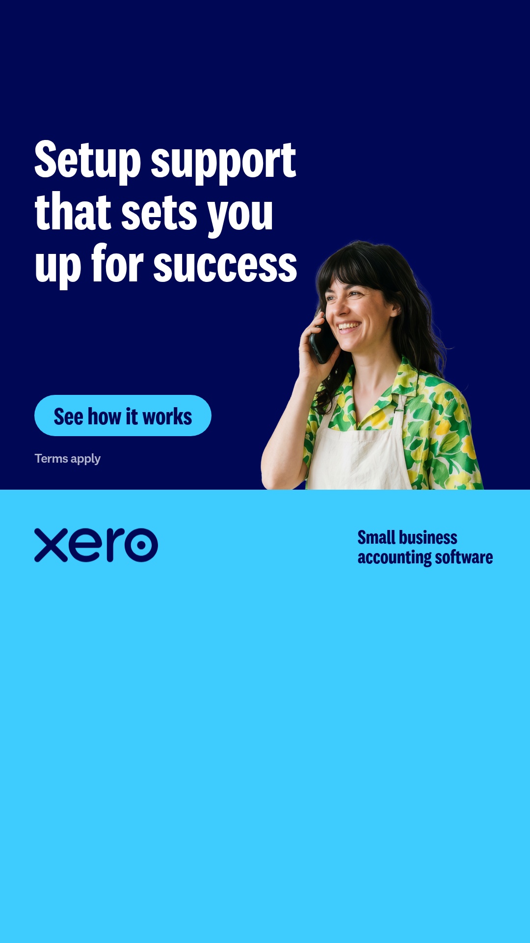 Xero — split panel