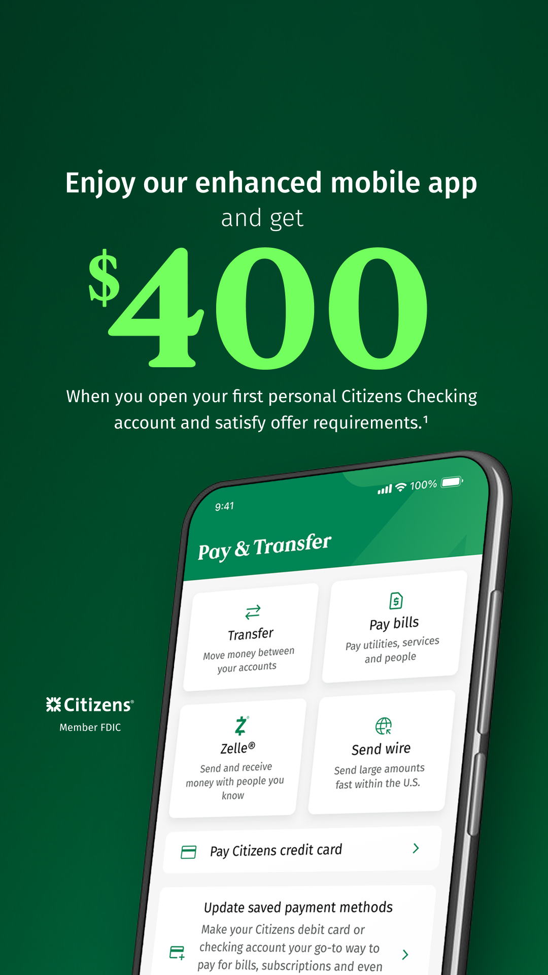 Citizens — oversized type