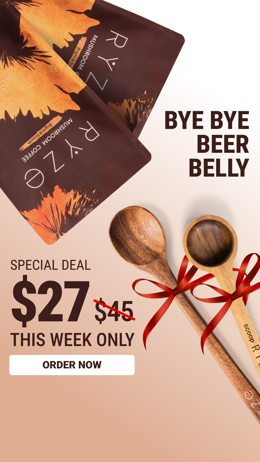 RYZE Superfoods — product hero
