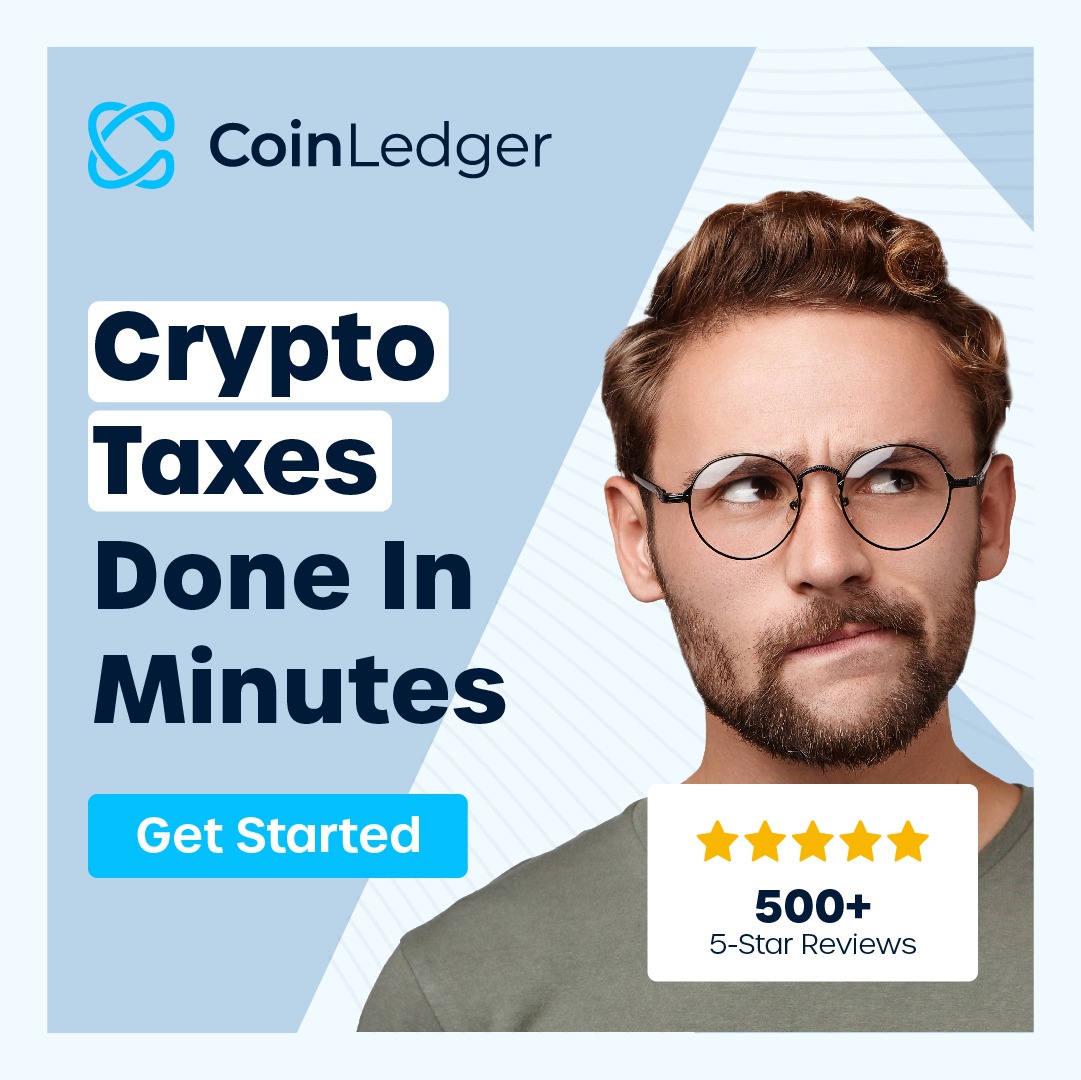 CoinLedger — headline plus visual