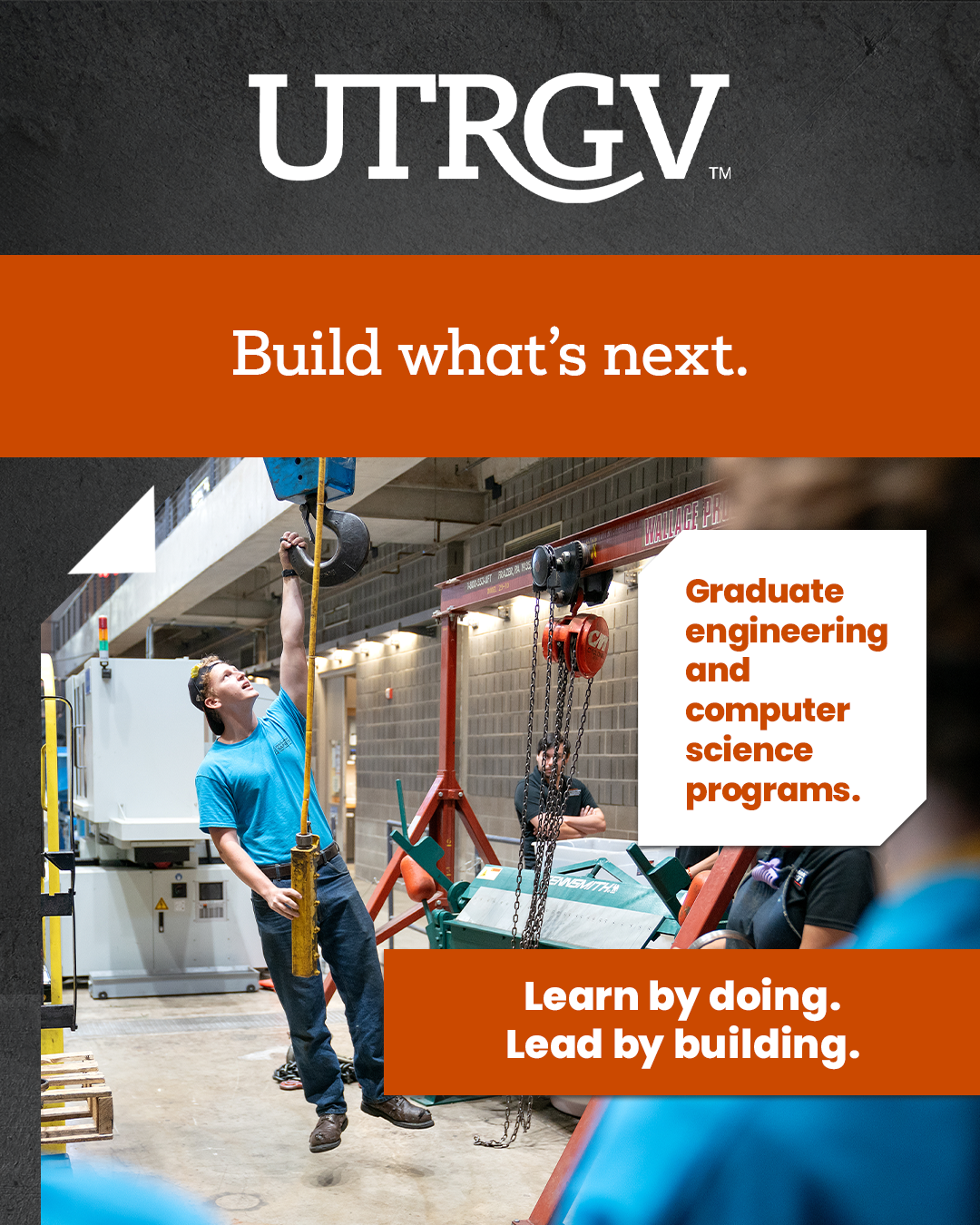 UTRGV Graduate College — headline plus visual