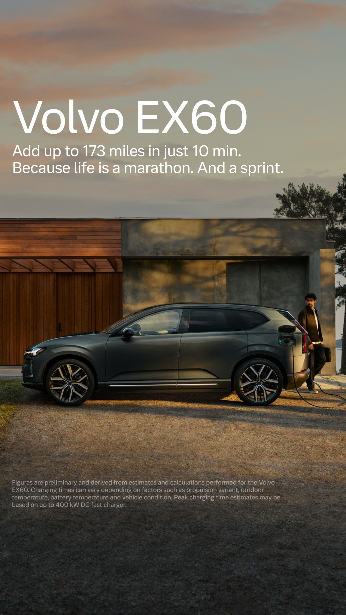 Volvo Car USA — headline plus visual