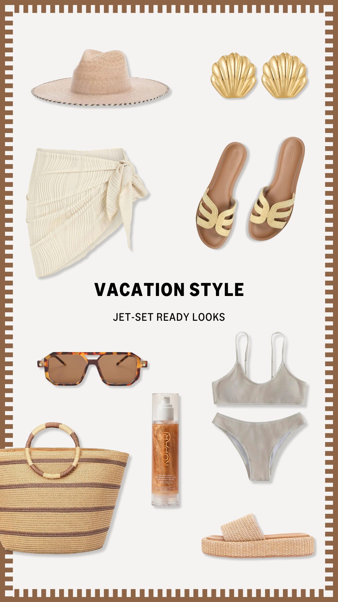 Amazon Fashion — grid collage