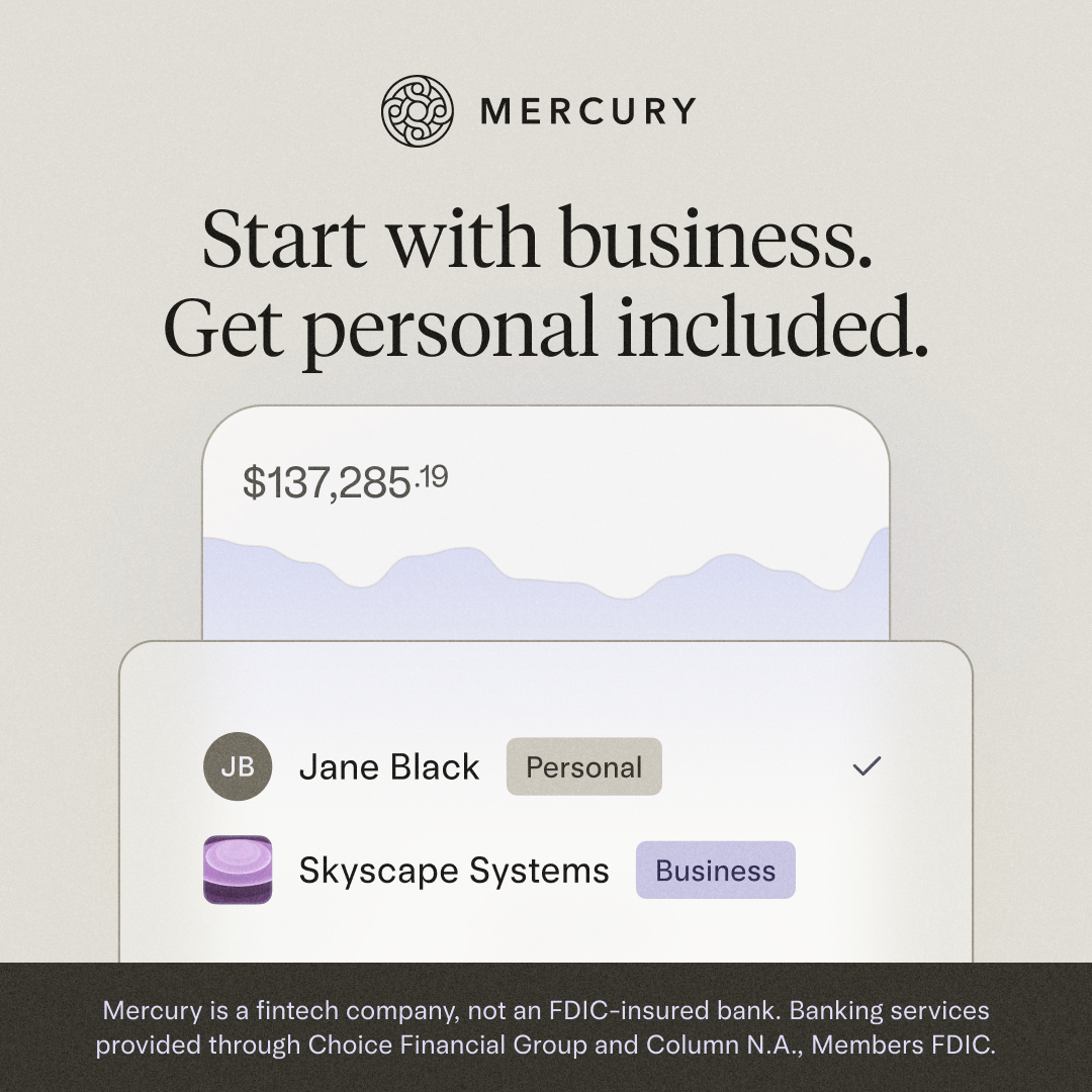Mercury — headline plus visual