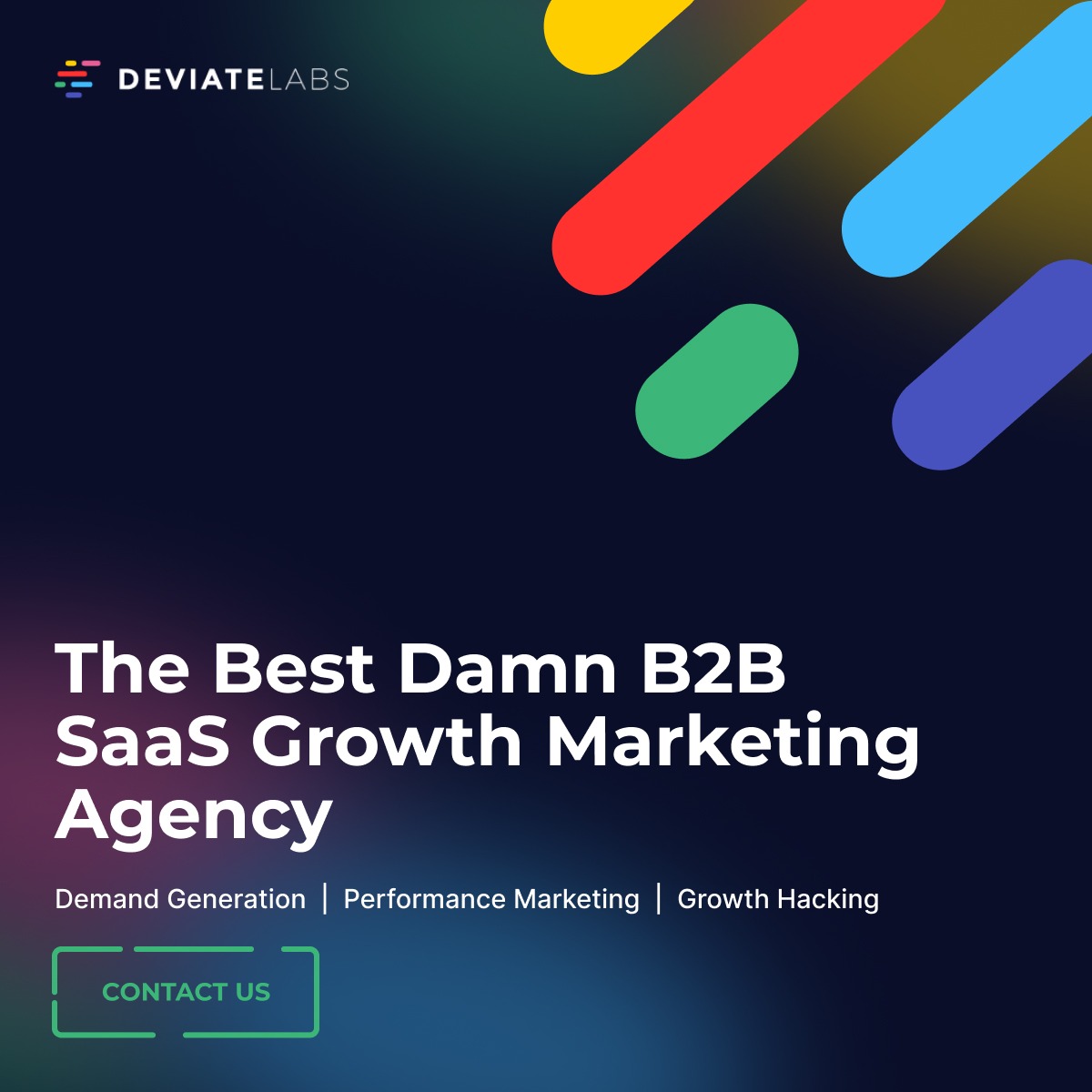 Deviate Labs — headline plus visual