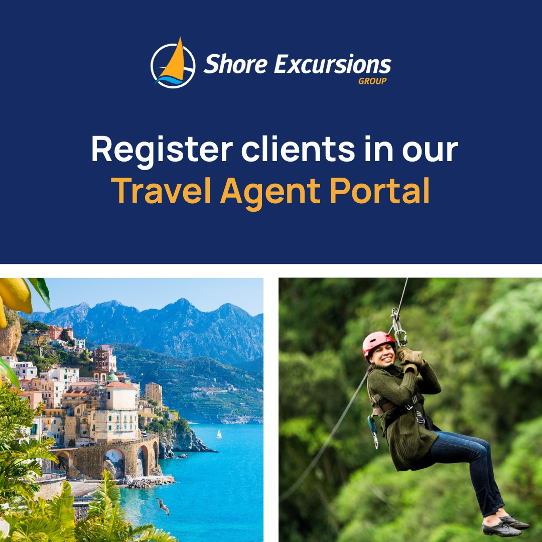 Shore Excursions Group — headline plus visual