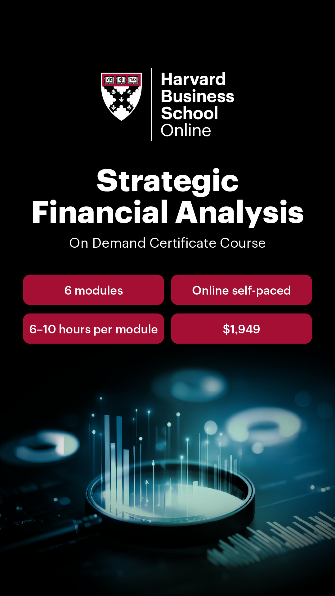 Harvard Business School Online — headline plus visual