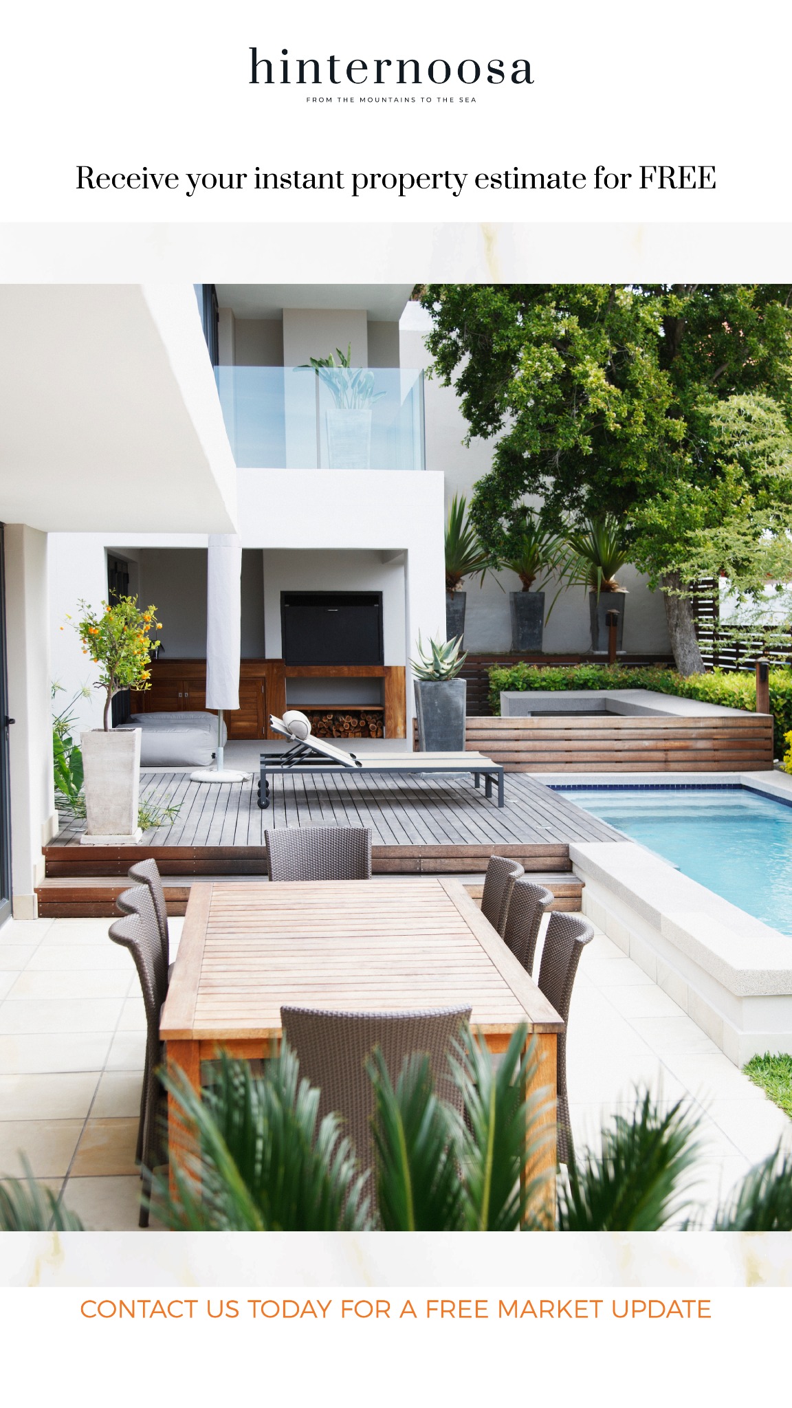 Hinternoosa Real Estate — headline plus visual