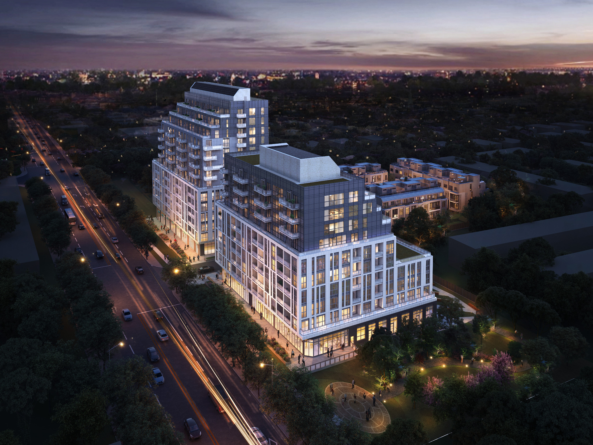 95 Developments — centered hero