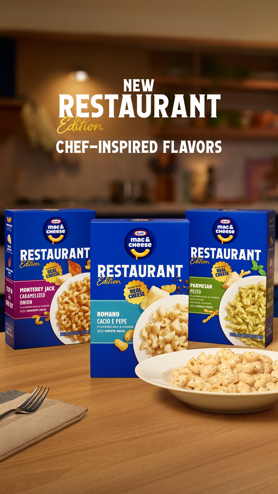 Kraft Mac & Cheese — product hero