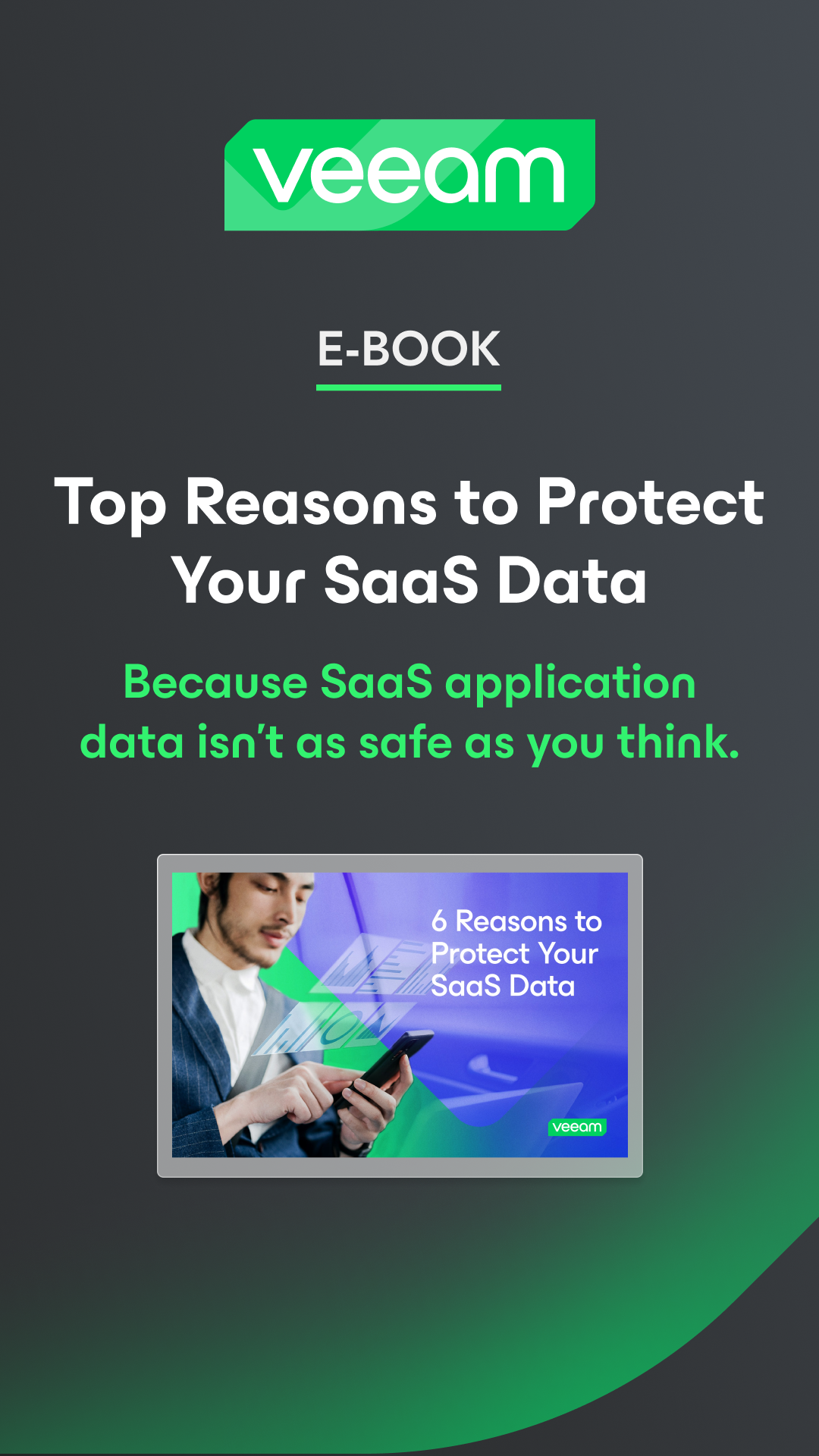 Veeam Software — headline plus visual