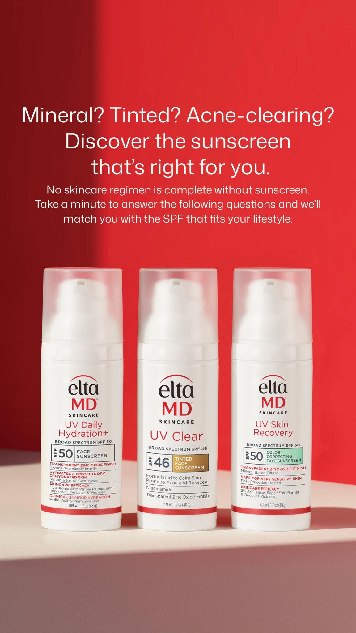 EltaMD Skin Care — headline plus visual