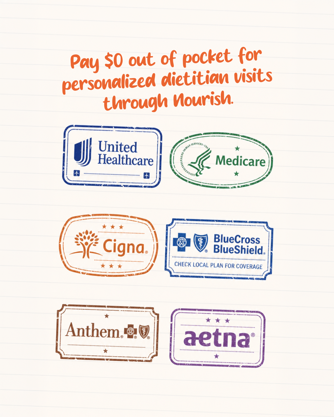 Nourish — headline plus visual