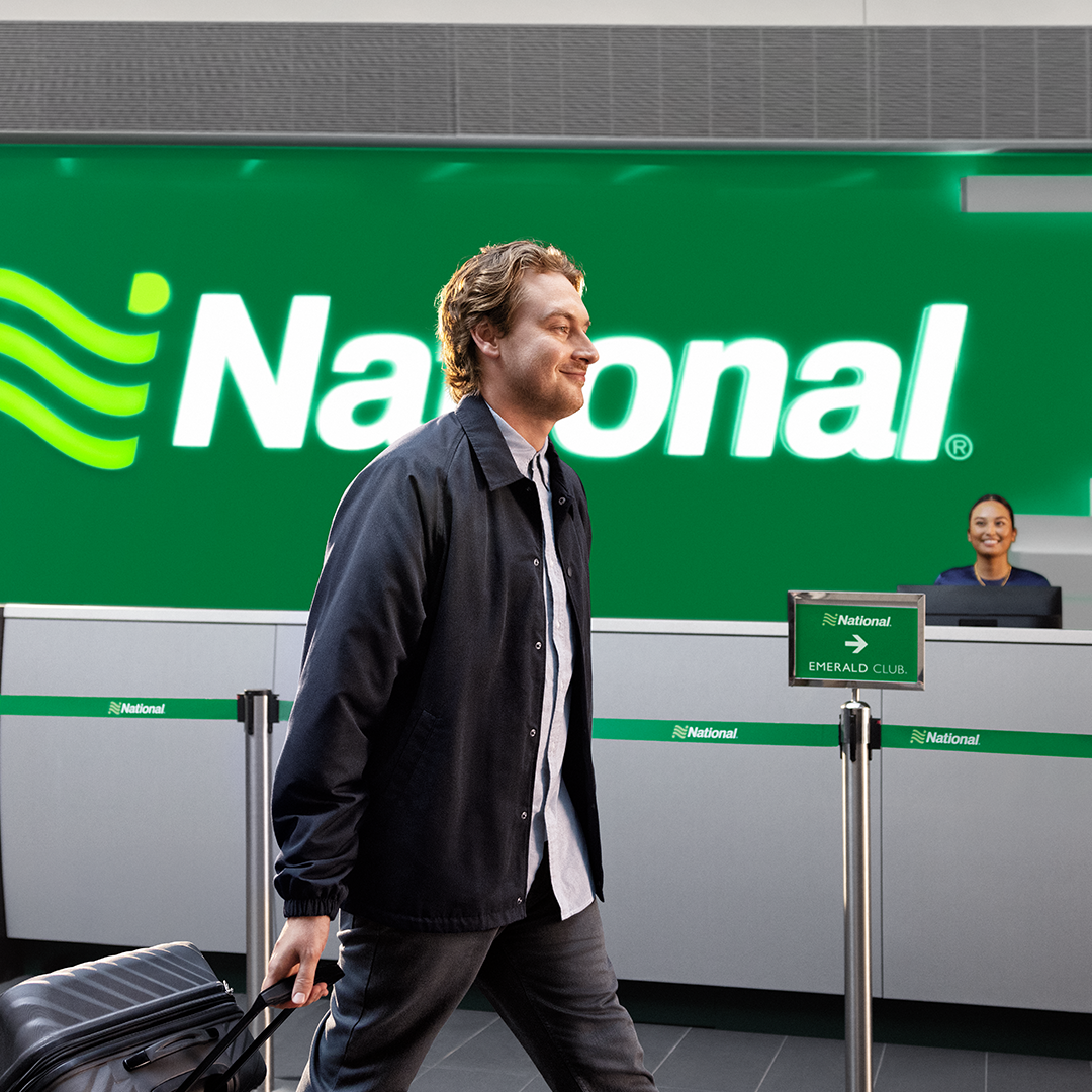 National Car Rental — full bleed photo