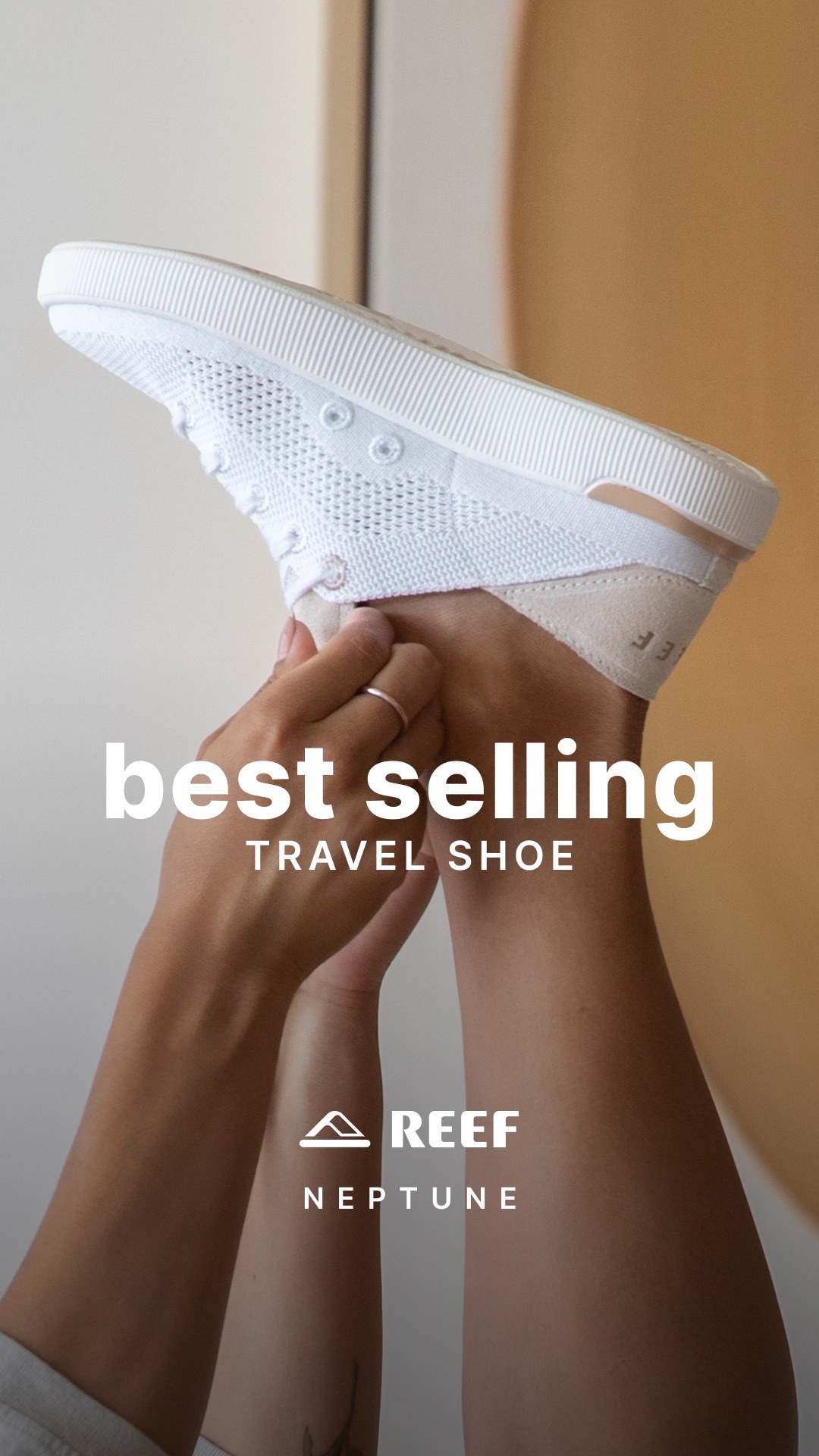Reef — centered hero