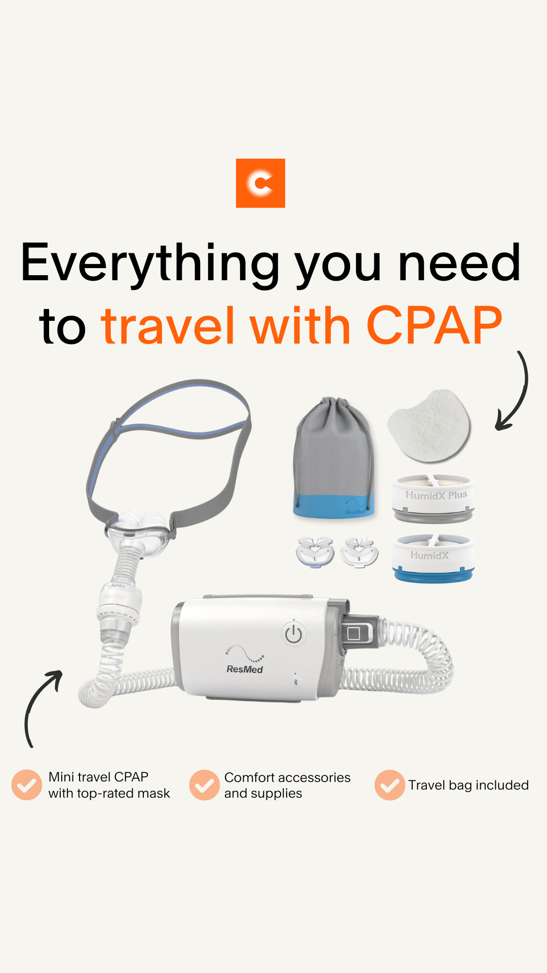 CPAP.com — headline plus visual